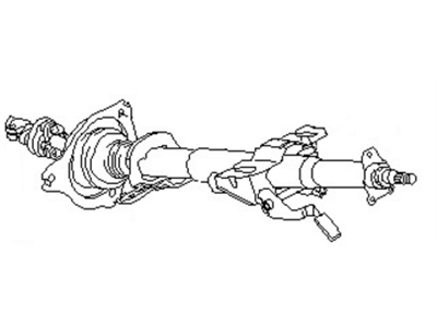 2001 Infiniti QX4 Steering Column - 48805-4W910