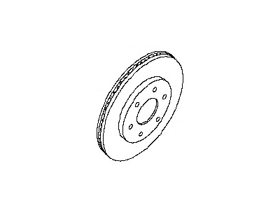 Infiniti QX56 Brake Disc - 40206-ZC60A