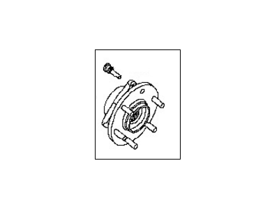 Infiniti QX56 Wheel Bearing - 40202-ZR00A