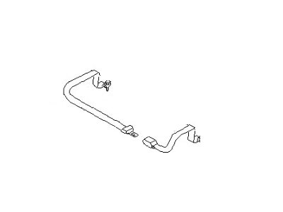Infiniti QX4 Seat Belt - 88850-0W700