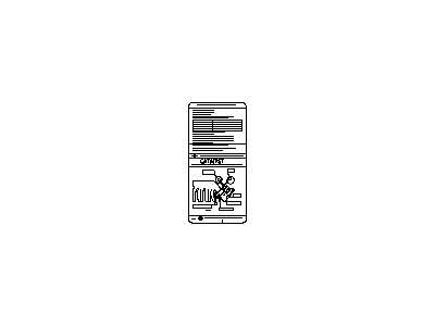 Infiniti 22304-7S200 Label-Vacuum Piping