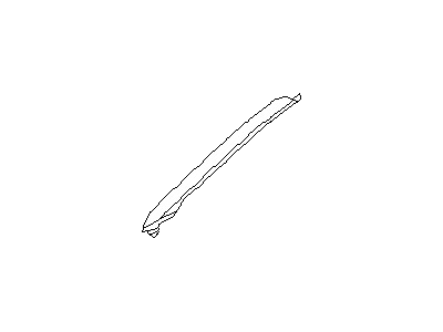 76912-7Y001 Infiniti Front Pillar Garnish Assembly Left Hand Illustration 1 of 1