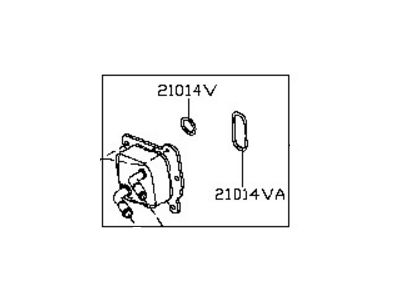 Infiniti 21305-3KY1A Cooler ASY Oil