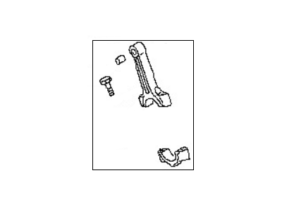 Infiniti 12100-4W002 Rod Complete-Connecting