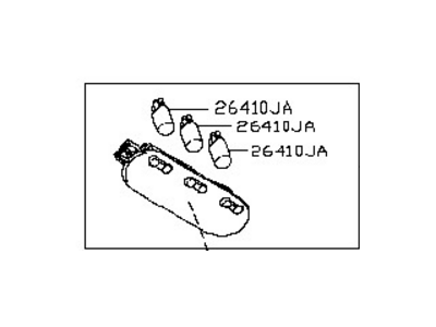 26430-BC001 Infiniti Map Lamp Assembly Illustration 1 of 1
