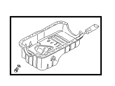 Infiniti 11110-0B700 Pan Assy-Oil