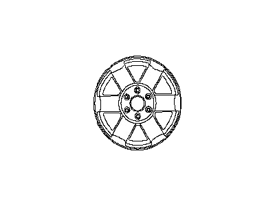 2004 Infiniti QX56 Spare Wheel - 40300-7S511