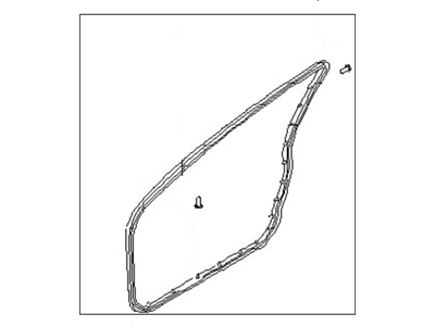 Infiniti I30 Door Seal - 80831-40U01