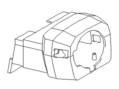 Infiniti 48470-40U00 Cover Set-Steering Column