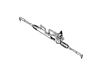 2010 Infiniti QX56 Rack And Pinion - 49001-ZH30A