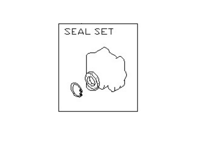Infiniti 49119-50L25 Seal Retainer