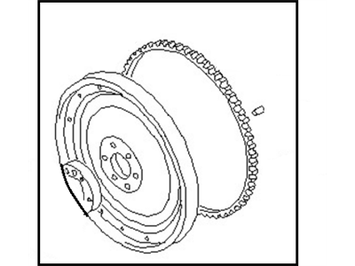 Infiniti 12310-62J00 FLYWHEEL Assembly