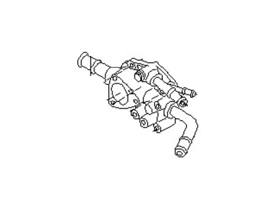 2002 Infiniti G20 Thermostat Housing - 11061-2J201