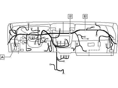Infiniti 24010-ZT55D Harness-Main 24010-ZT55D Infiniti Harness-Main Illustration 1 of 1
