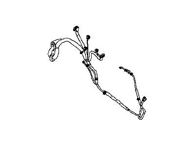 Infiniti 24126-3L000 Harness Assembly-Door,Rear