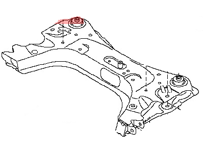 Infiniti 54400-40U00 Member Complete-Front Suspension