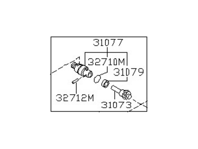 1990 Infiniti M30 Speed Sensor - 32702-F6119