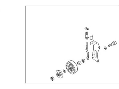 Infiniti I30 Timing Belt Idler Pulley - 11925-31U01
