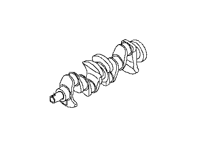 2002 Infiniti G20 Crankshaft - 12200-2J200