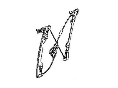 Infiniti QX56 Window Regulator - 80721-ZT00A