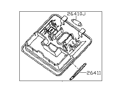 2010 Infiniti QX56 Dome Light - 26410-ET000