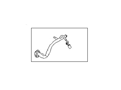 Infiniti 14053-4L605 Pipe Assy-Heater Return,Front