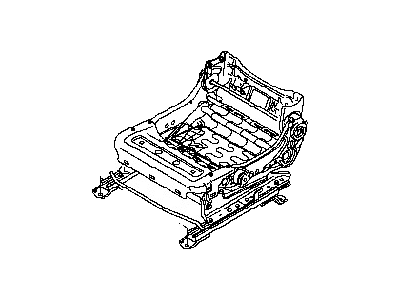 Infiniti 87450-49U20 ADJUSTER Assembly-Front Seat L