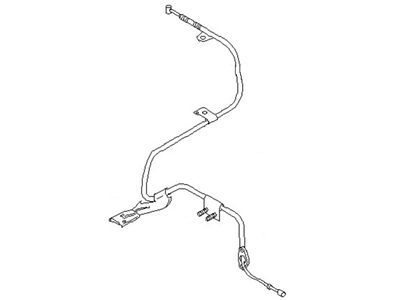 2000 Infiniti QX4 Parking Brake Cable - 36531-0W005