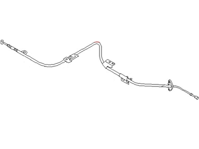 Infiniti 36530-0W000 Cable Assy-Brake,Rear RH