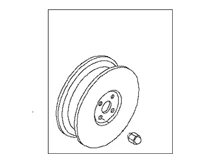 D0CMM-3GY4B Infiniti Aluminum Wheel Illustration 1 of 1