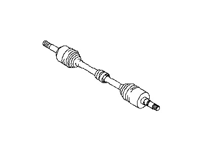 39100-8J070 Infiniti Shaft Assembly-FRT Drive R Illustration 1 of 1