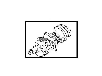 12200-JA10A Infiniti Crankshaft Assembly Illustration 1 of 1