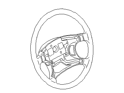 2000 Infiniti QX4 Steering Wheel - 48430-4W920