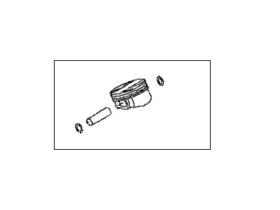 Infiniti A2010-EY09E Piston W/PIN