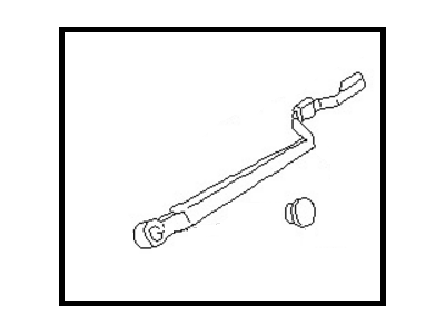 Infiniti 28780-0W001 Rear Window Wiper Arm Assembly