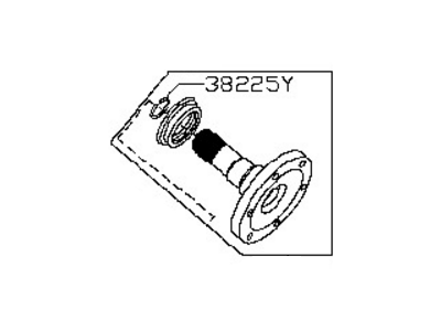 Infiniti 38220-8S110 FLANGE Assembly Side