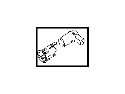 2010 Infiniti QX56 Parking Assist Distance Sensor - 25994-ZQ40C