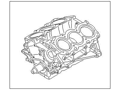 Infiniti 10103-CD0M0 Engine Assy-Short