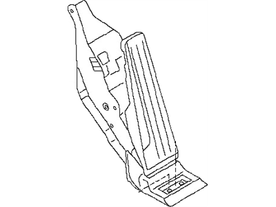 Infiniti 18002-1NC0A Lever Complete-Accelerator,W/DRUM