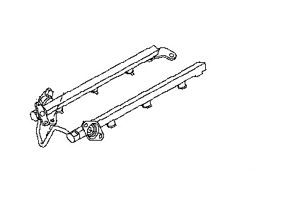 2005 Infiniti FX45 Fuel Rail - 17521-8J101