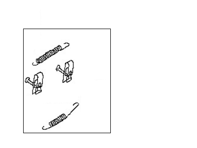 Infiniti 44090-7S025 Spring-Return,Rear Brake Shoe