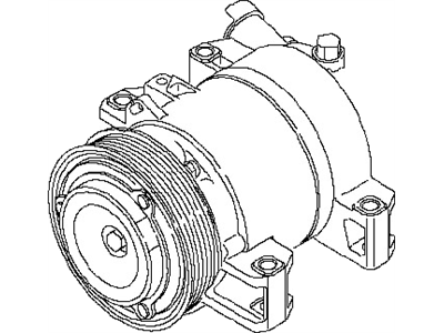 Infiniti EX37 A/C Compressor - 92600-1CB0B