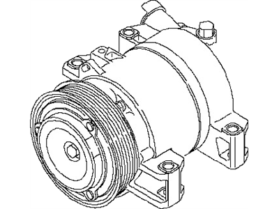 2009 Infiniti EX35 A/C Compressor - 92600-1CB0A