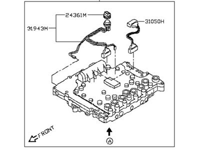 Infiniti 31705-3DX8A Control Blank Valve Assembly Without Programming