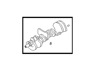 1992 Infiniti M30 Crankshaft - 12201-21V80