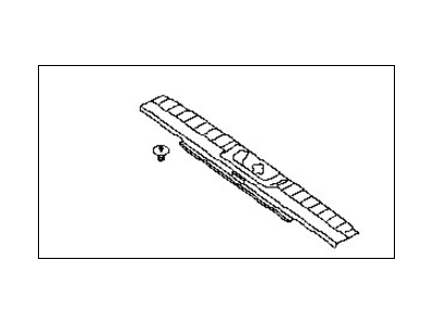 Infiniti 84990-0W000 Plate-Kicking,Tail Gate