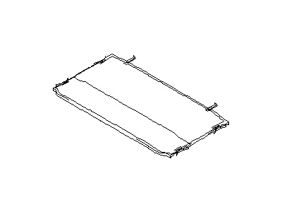 Infiniti 91250-40U12 Shade Assy-Sunroof