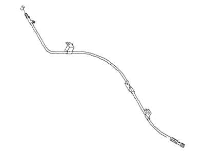 Infiniti 36530-31U00 Cable Assy-Brake,Rear RH