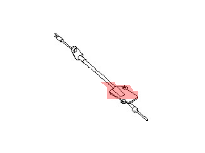 Infiniti 36402-40U00 Cable Assy-Parking Brake,Front