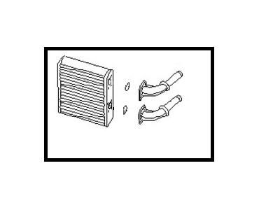 Infiniti 27140-1N700 Core Assy-Front Heater